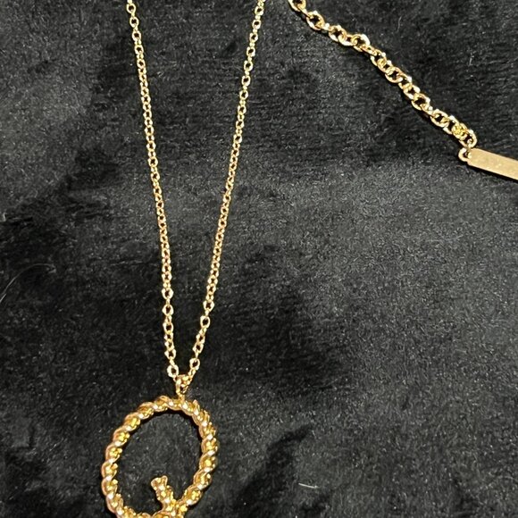 SUGAR FIX by Baublebar Initial Necklaces - Nickel Free - F, I, Q, U, W - Picture 12 of 15